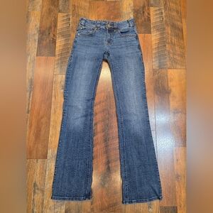 Rock & Roll Denim Mid Rise Bootcut Jeans 25x34